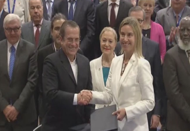 សន្និសីទកំពូល EU _ CELAC ប្រមូលផ្តុំចូលក្នុងវិស័យសេដ្ឋកិច្ច-ពាណិជ្ជកម្ម